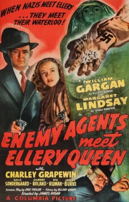 Enemy Agents Meet Ellery Queen (1942) - Colorized Public Domain DVD - Image 1 of 3