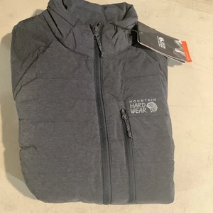 Woman’s Mountain Hardware Stretchdown Jacket Medium Gray - Picture 1 of 6