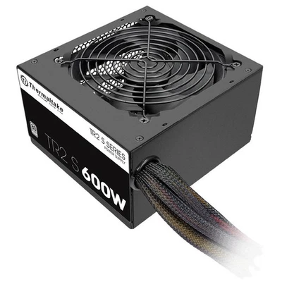 Thermaltake TR2 S Netzteil 600W schwarz 80Plus weiß Ultra leiser 120 mm Lüfter - Bild 1 von 4