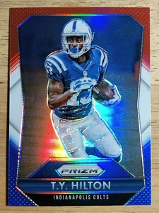 Panini Prizm Prizms 2015 Rosso Bianco e Blu #172 T.Y. Hilton - Foto 1 di 2