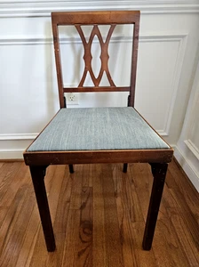Vintage Leg O Matic Wooden Folding Chair Style 189 Wood Mid-century  - Picture 1 of 17