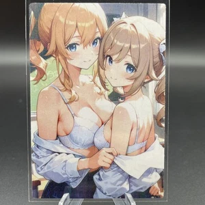 Barbara/Jeans Anime Waifu Card Doujin ACG Goddess Holo - Picture 1 of 4
