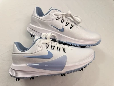 Nike Victory Pro 4 White Blue Golf Shoes FZ7611-101 Mens Size 7 - NEW - Image 1 of 4