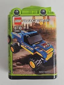 LEGO Racers 51 Pcs. 8303 Demon Destroyer Building Toy Item 4611099 NEW SEALED