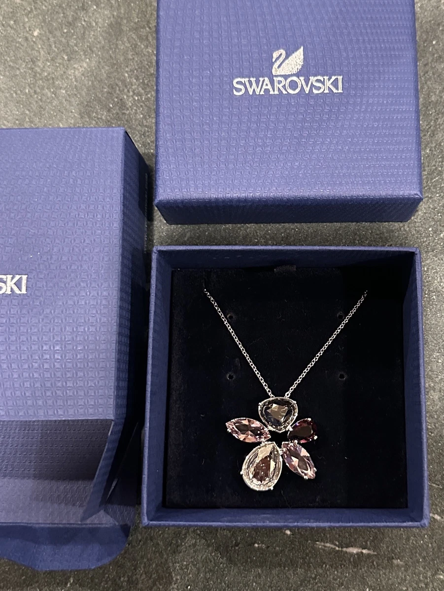Swarovski Crystal Flowers & Plants Fashion Necklaces & Pendants