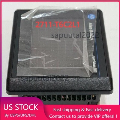 2711-T6C2L1 New AB PANELVIEW 600 Séries B Ecran Tactile DH-485 24VDC 2711T6C2L1 - Image 1 of 4