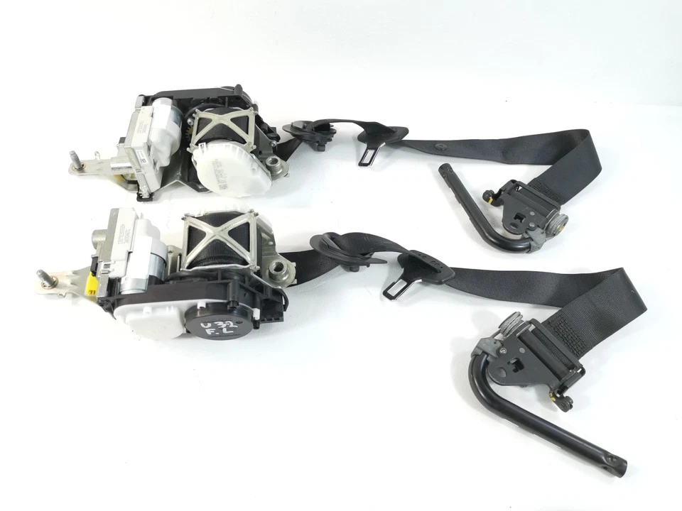 Juego de 2 retractores de cinturón de seguridad delantero izquierdo derecho mercedes-benz x166 gl450 2014 negro Foto 1 de 4