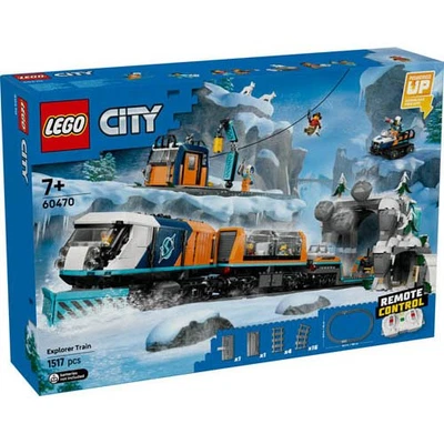 LEGO City 60470 Explorers' Arctic Polar Express Train 1517 pcs Toy Building Kit - Image 1 of 4