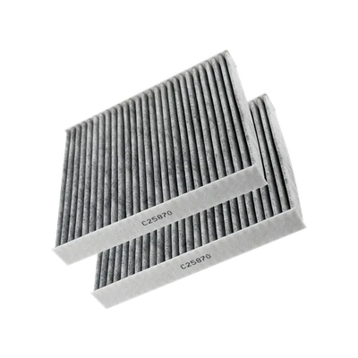 2X Carbon Air Filter For 2006-2010 2011 INFINITI G37 M45 M35 EX35 FX35 QX50 - Image 1 of 4
