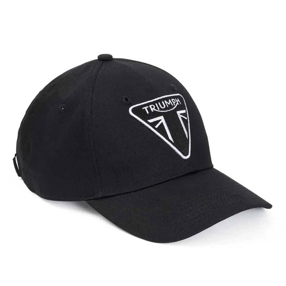 Triumph Motorcycles Norfolk Embroidered Black Baseball Hat - MCAS20310 - Image 1 of 1