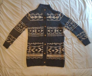 Pendleton Damen Donegal Merino Wool Navy Cardigan 3rd Proto Sample Medium 2020 - Bild 1 von 20