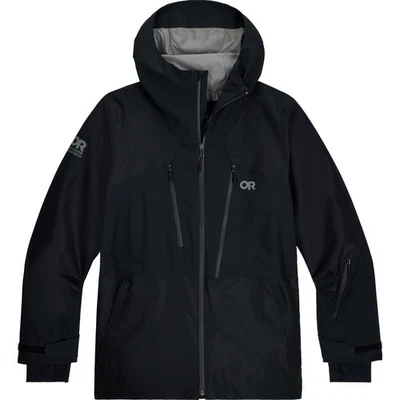 Chaqueta de invierno para hombre Outdoor Research Powderverse, negra, X-grande Foto 1 de 4