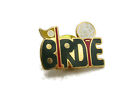 Birdie Lettered Golf Theme Pin Golf Ball Tee Flag & Gold Tone