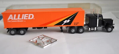 RARO Wiking 527/5 EE. UU. Peterbilt Camión/Remolque "LÍNEAS DE FURGONETA ALIADAS" - NUEVO con CAJA Foto 1 de 4