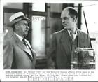 1986 Press Photo Actors Eli Wallach and John Malkovich in Rocket to the Moon