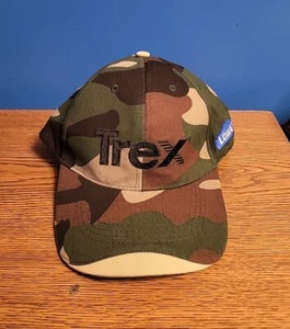 Trex Hat Cap Strap Back Green Brown Camoflauge Camo Outdoors Lowes Men Hunting - Picture 1 of 5