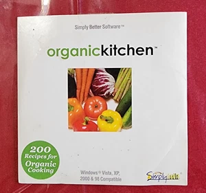 SIMPLY MEDIA : ORGANIC KITCHEN (PC CD) New Sealed As Shown - Picture 1 of 2