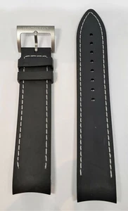 Original Hamilton Khaki H776120 H776121 H776140 Black Rubber Watch Band Strap - Picture 1 of 3