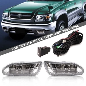 Spot Fog light Lamp Kit For Toyota Hilux Tiger 4WD 2003 2004 - Picture 1 of 7