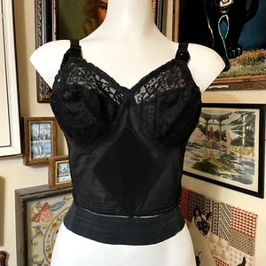 60s Vintage Lily of France Long Line Girdle with Adjustable Straps and Boning - Picture 1 of 6