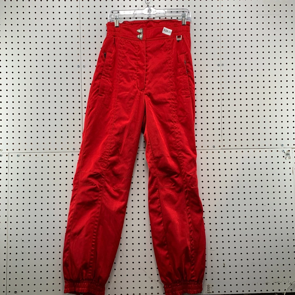 Spyder SNow брюки женщин размер 10 красный сноуборда лыж зимние брюки 28 x 31 - Изображение 1 из 4