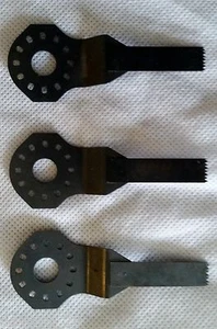 Lot 3 Bosch OSC38 3/8'' x 1-1/4'' Plunge Cut Blades NEW wood floors dowels trim - Picture 1 of 1