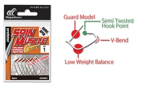 Confezione Ami Hayabusa Spin Muscle Guard - Imagen 1 de 1