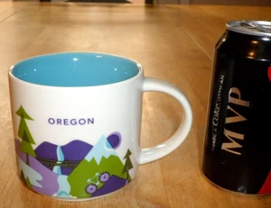 [STARBUCKS COFFEE] - "OREGON", Ceramic Coffee Cup/ Mug, Vintage - Picture 1 of 9