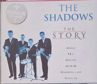 THE SHADOWS  " THE STORY " EMI EDITION CD PLUS CDROM FATBOX - Image 1 of 4