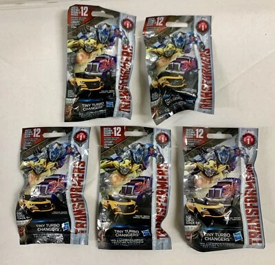 Transformers Series 1 Tiny Turbo Chargers - 5 x Blind Bags Bundle From Hasbro - Image 1 of 4
