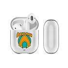 OFFICIAL AQUAMAN DC COMICS GRAPHICS CLEAR HARD CRYSTAL COVER CASE FOR AIRPODS