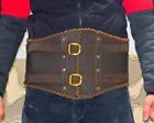 Roman Gladiator Leather Belt ,Wide Kidney Belt,medieval leather belt,Viking belt