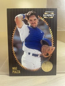 Mike Piazza Los Angeles Dodgers 1996 Pinnacle Summit #1