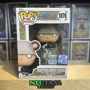 Funko POP! Anime: One Piece 'Bartholomew Kuma' #1876 WonderCon Shared LE Vinyl - Picture 1 of 10