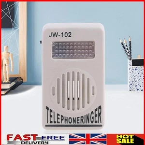 Loud Sound Telephone Ring Ringer Amplifier with Strobe Light Flasher Loud Ringer - Afbeelding 1 van 12