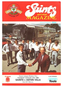 Southampton FC v Aston Villa 1985-1986 Division One 27/8/1985 - Picture 1 of 1