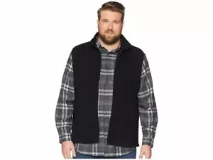 White Sierra Herren Bergweste Reißverschluss vorne verlängert Big Tall Größe schwarz Gr. 3X 292 - Bild 1 von 3