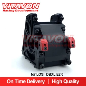 Mamparo trasero VITAVON DBXL E2.0 rediseñado CNC aluminio7075 para LOSI negro - Imagen 1 de 4