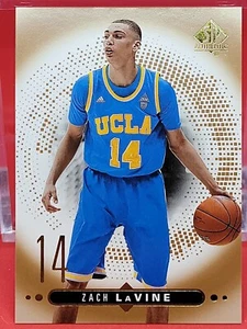 2014-15 SP Authentic Rookie Extended Series Zach LaVine #R14 Rookie RC - Picture 1 of 2