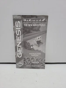 Pac-Man 2 The New Adventures Instruction Booklet Manual Sega Genesis - Picture 1 of 4