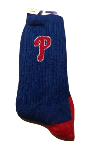 Officially Licensed Philadelphia Phillies Mens Large Socks Cover