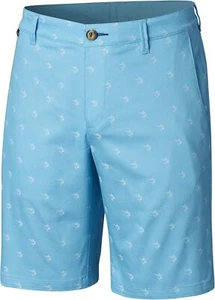Columbia Herren Super Harborside Chino Short, Atoll Marlin, 32 x 10 Schrittlänge Neu mit Etikett - Bild 1 von 6