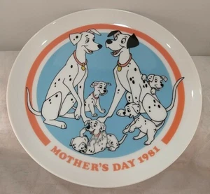 Walt Disney Characters Mother's Day 1981 Limited Edition Plate Schmid Bros - Foto 1 di 2