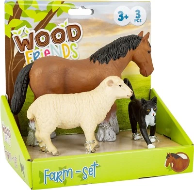 Woodfriends und Animal Planet Bauernhoftiere und Set