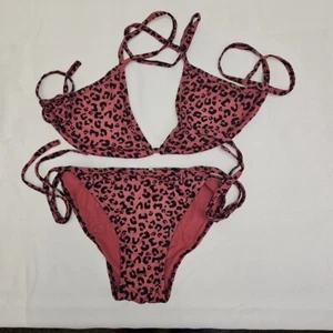 Chuns Fashion Two Piece Set Classic String Bikini Maroon brown Size S, M, L - Picture 1 of 8