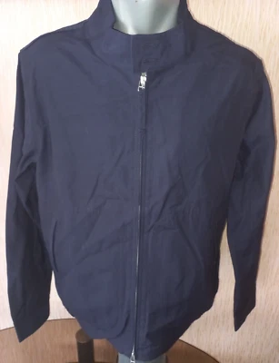 全新带标签 Iron Heart IHJ-111 Drizzler 夹克海军蓝(L 码) — 第 1/4 张图片