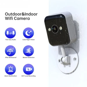 1080P Wifi IP Camera Outdoor CCTV Surveillance Camera 5xDigital Zoom Color Night - Picture 1 of 23