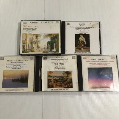 Classical Mixed CD Bundle Lot Bulk Greig Schumann Haydn Ravel Mozart Opera - Image 1 of 4