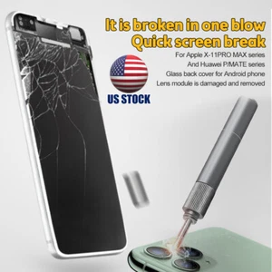 Rear Glass Breaking Pen Back Cover Tool For iPhone XS XR 11 12 13 Pro Max US - Picture 1 of 16