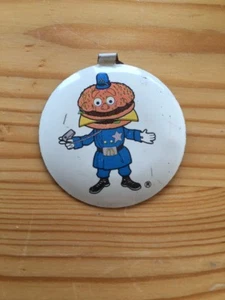 RARO pulsante spilla linguetta pieghevole McDonalds ufficiale Big Mac vintage - Foto 1 di 5